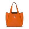 Prada Women Calf Leather Handbag
