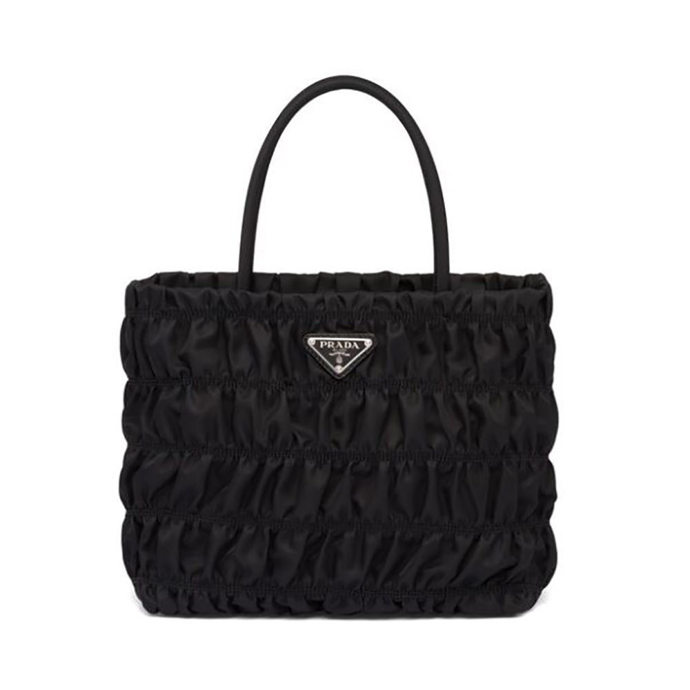 Prada nylon tote with strap Clearance