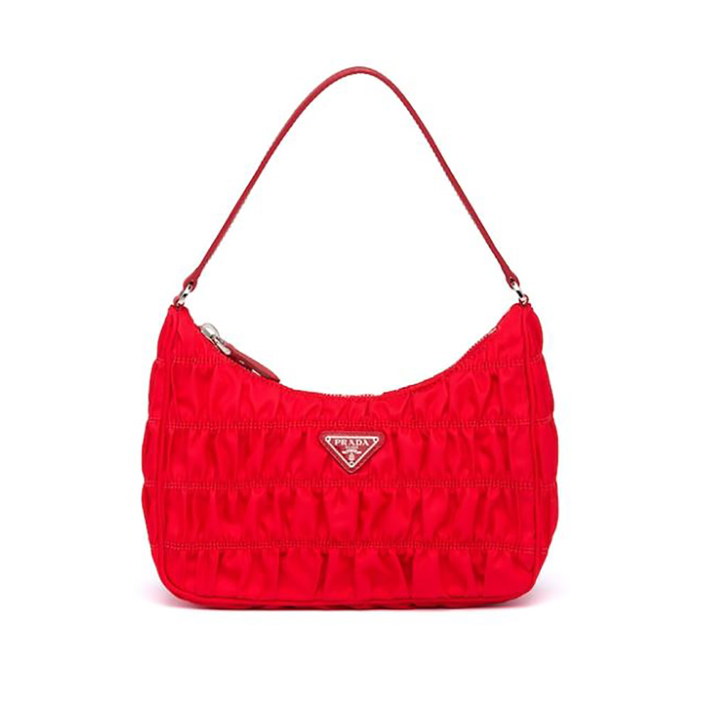 Prada Prada Matinée Micro Saffiano Leather Bag - Red for Women