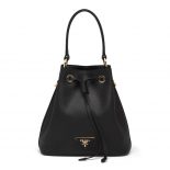 Prada Women Saffiano Leather Bucket Bag