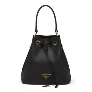 Prada Women Saffiano Leather Bucket Bag