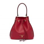 Prada Women Saffiano Leather Bucket Bag