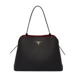 Prada Women Saffiano Leather Matinée Handbag