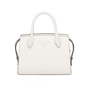 Prada Women Saffiano Leather Prada Monochrome Bag