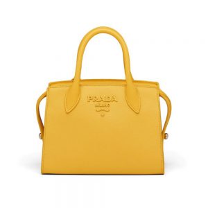 Prada Women Saffiano Leather Prada Monochrome Bag