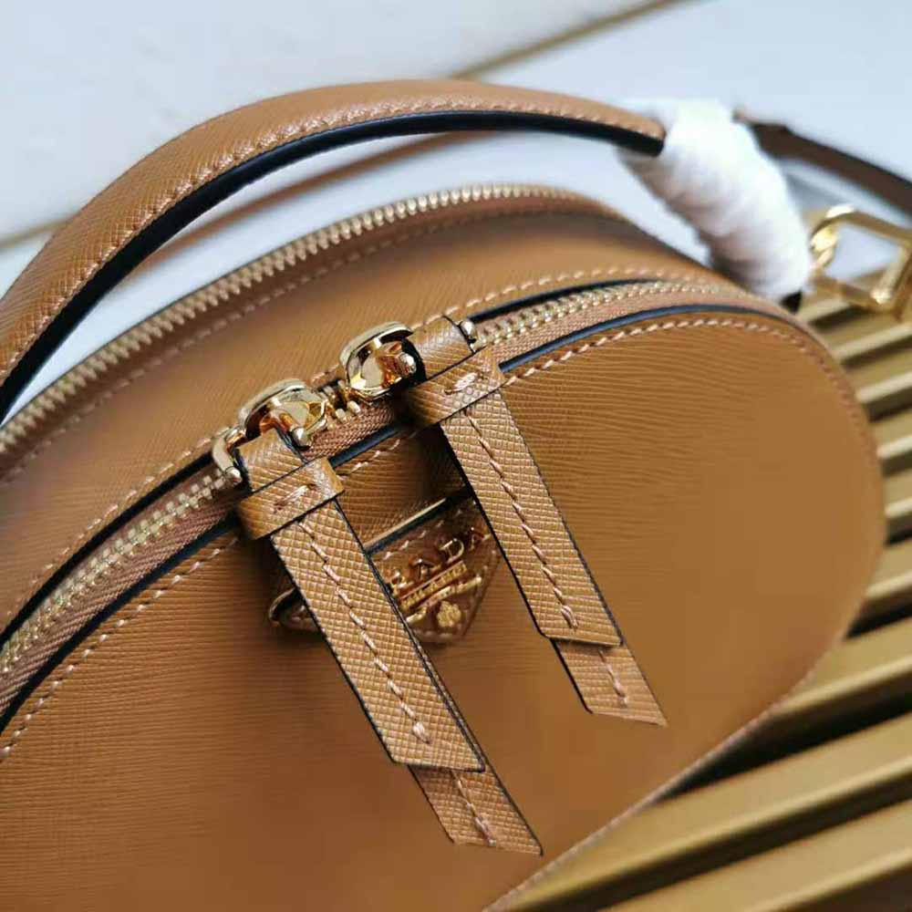 Prada Ladies Odette Saffiano Leather Bag 1BH123 OOO NZV EF068Z