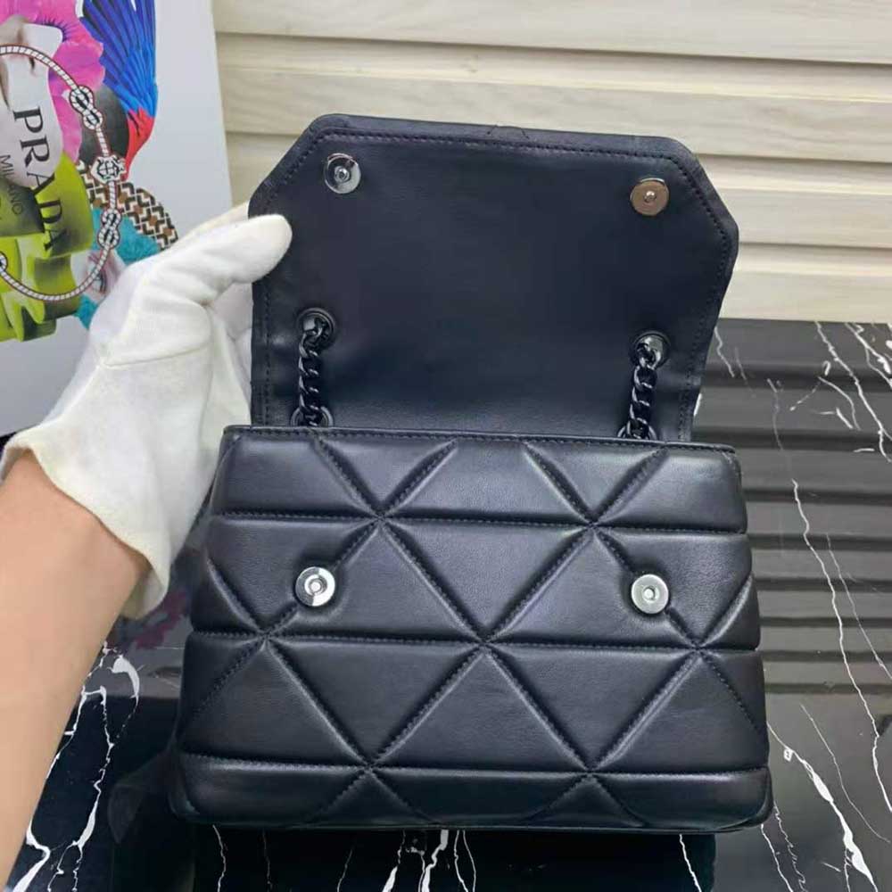 Prada Women Small Nappa Leather Prada Spectrum Bag-Black 5 Prada Women Small Nappa Leather Prada Spectrum Bag-Black - Image 5