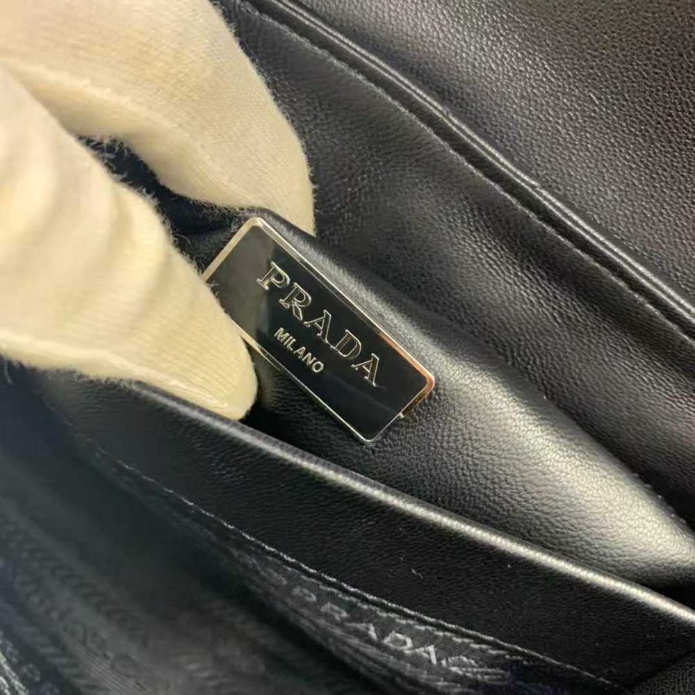 Prada Women Small Nappa Leather Prada Spectrum Bag-Black 9 Prada Women Small Nappa Leather Prada Spectrum Bag-Black - Image 9