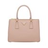 Prada Women Small Saffiano Leather Prada Galleria Bag-Sandy