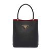 Prada Women Small Saffiano Leather Prada Panier Bag