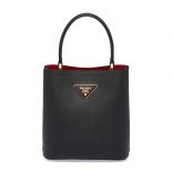 Prada Women Small Saffiano Leather Prada Panier Bag