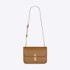 Saint Laurent YSL Women Carre Satchel in Box Saint Laurent Leather