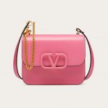 Valentino Women Small Vsling Shiny Calfskin Shoulder Bag