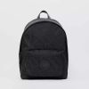 Burberry Men Monogram Recycled Polyester Jacquard Backpack-Black