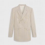 Celine Women Classic Jacket in Striped Wool