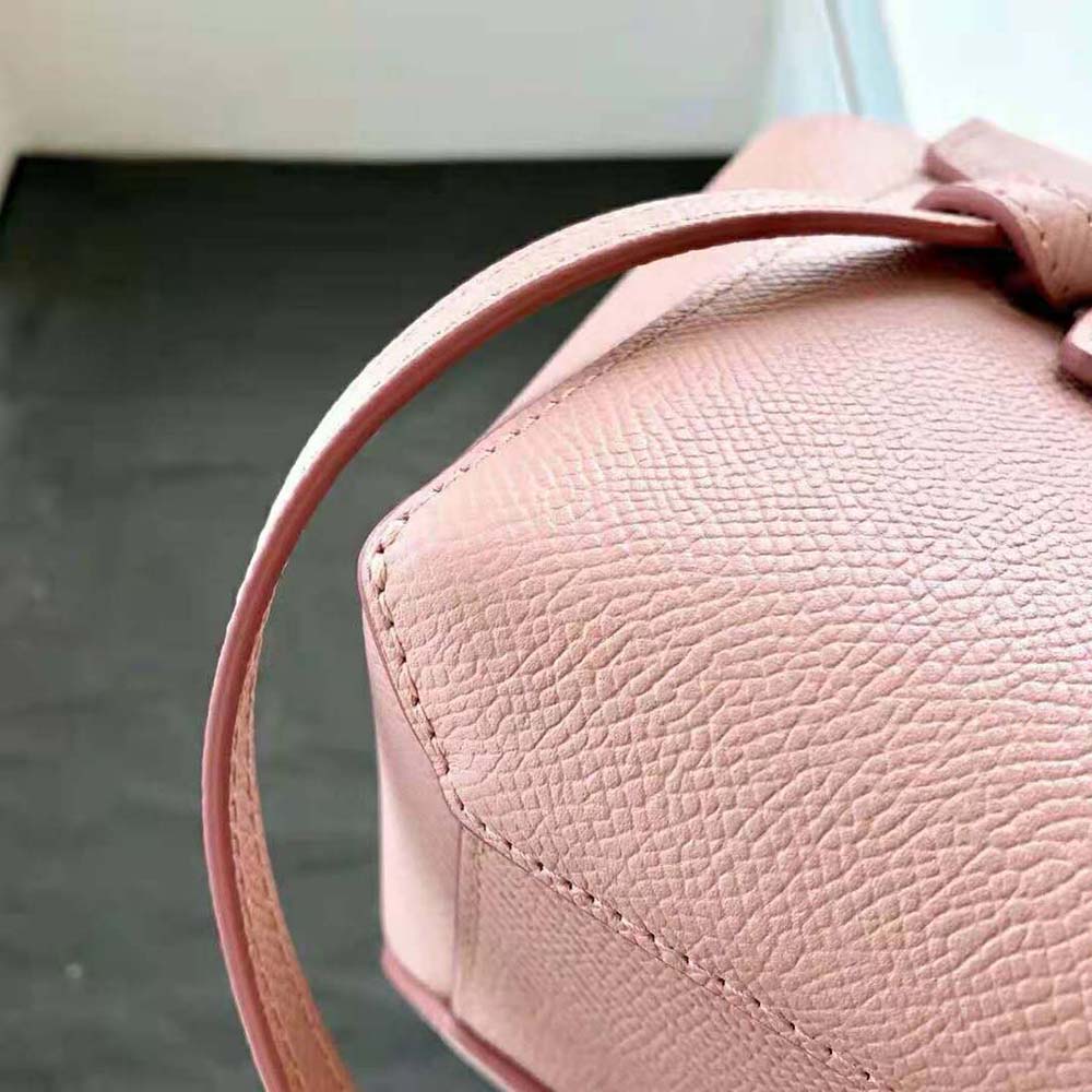 Celine Women Pico Belt Bag in Grained Calfskin Vintage-Pink 9 Celine Women Pico Belt Bag in Grained Calfskin Vintage-Pink - Image 9