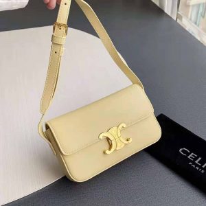 Celine triomphe discount soft yellow