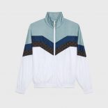 Celine Women Windbreaker with Monogram in Nylon-White