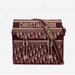 Dior Men Diorcamp Bag Dior Oblique Embroidery