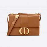 Dior Women 30 Montaigne Bag Des Vents Box Calfskin-brown