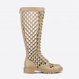 Dior Women D-Trap Boot Black Matte Calfskin