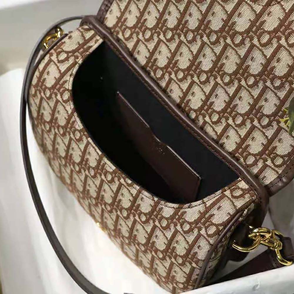 MediumBobby Bag Brown Oblique  Womens Dior Handbags ⋆ Rincondelamujer