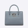 Dior Women Medium ST Honore Tote Latte Grained Calfskin