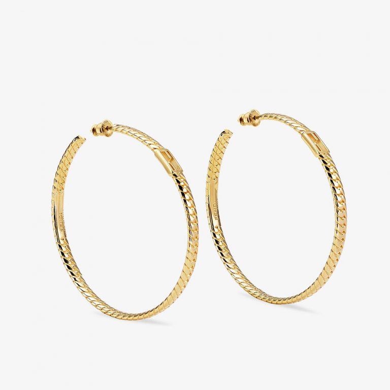 baguette small earrings fendi