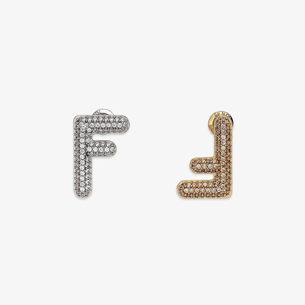 baguette small earrings fendi