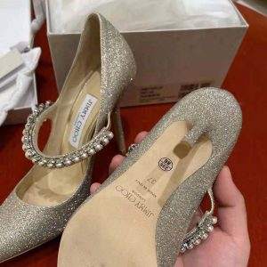 Jimmy choo baily discount 100 crystal pump