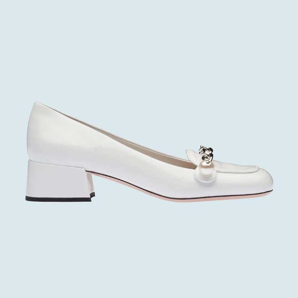 MIU MIU patent leather loafers 38
