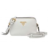 Prada Women Calf Leather Shoulder Bag