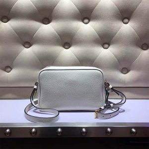 Prada Women Calf Leather Shoulder Bag-white (5)