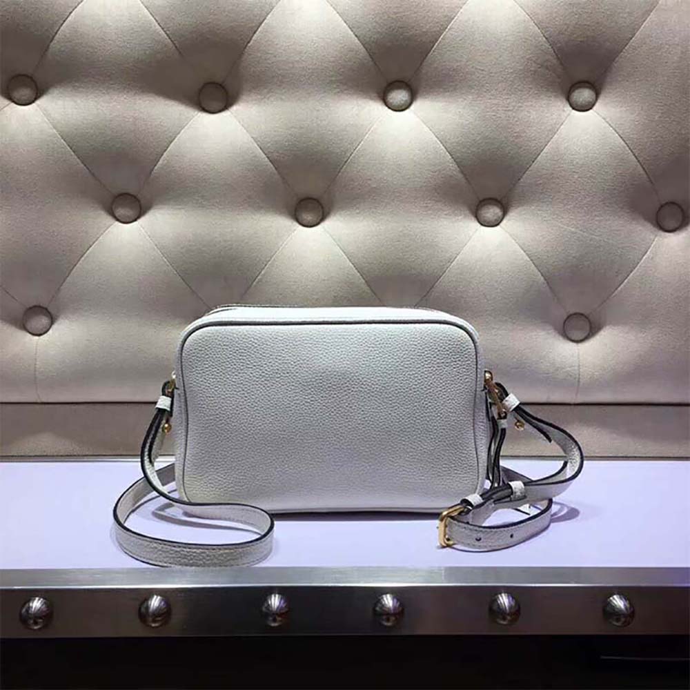 Prada Women Calf Leather Shoulder Bag-white (5)