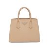 Prada Women Prada Double Medium Leather Handbag
