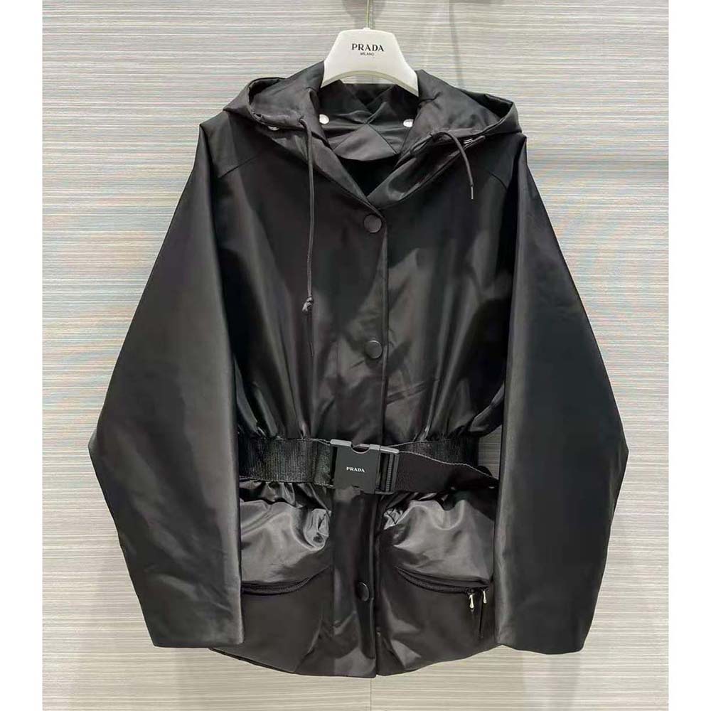 prada nylon gabardine blouson jacket