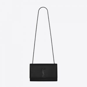Saint Laurent YSL Women Kate Medium in Grain DE Poudre Embossed Leather