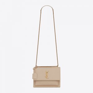 Saint Laurent YSL Women Sunset Medium in Grained Leather