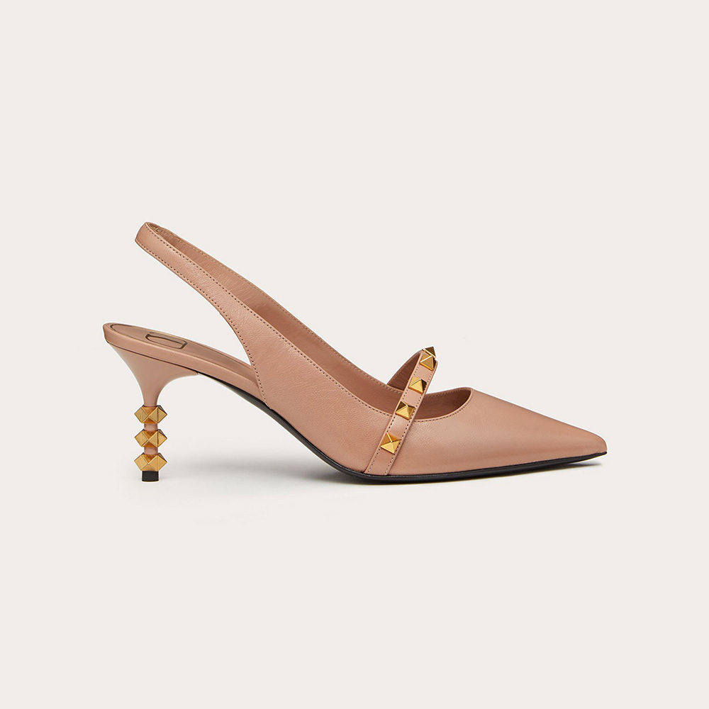 rockstud slingback pump