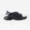 Balenciaga Women Track Sandal in Black Neoprene and Rubber 11 Balenciaga Women Track Sandal in Black Neoprene and Rubber