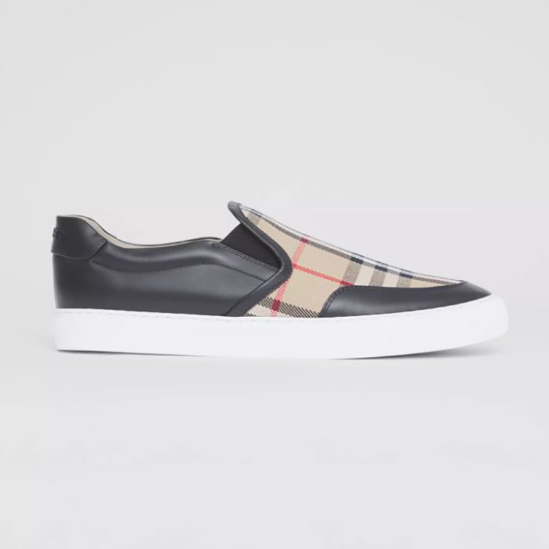burberry slip on sneakers womens