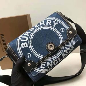 Burberry logo graphic online crossbody bag