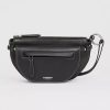 Burberry Women Mini Leather Double Olympia Bag-Black 10 Burberry Women Mini Leather Double Olympia Bag-Black