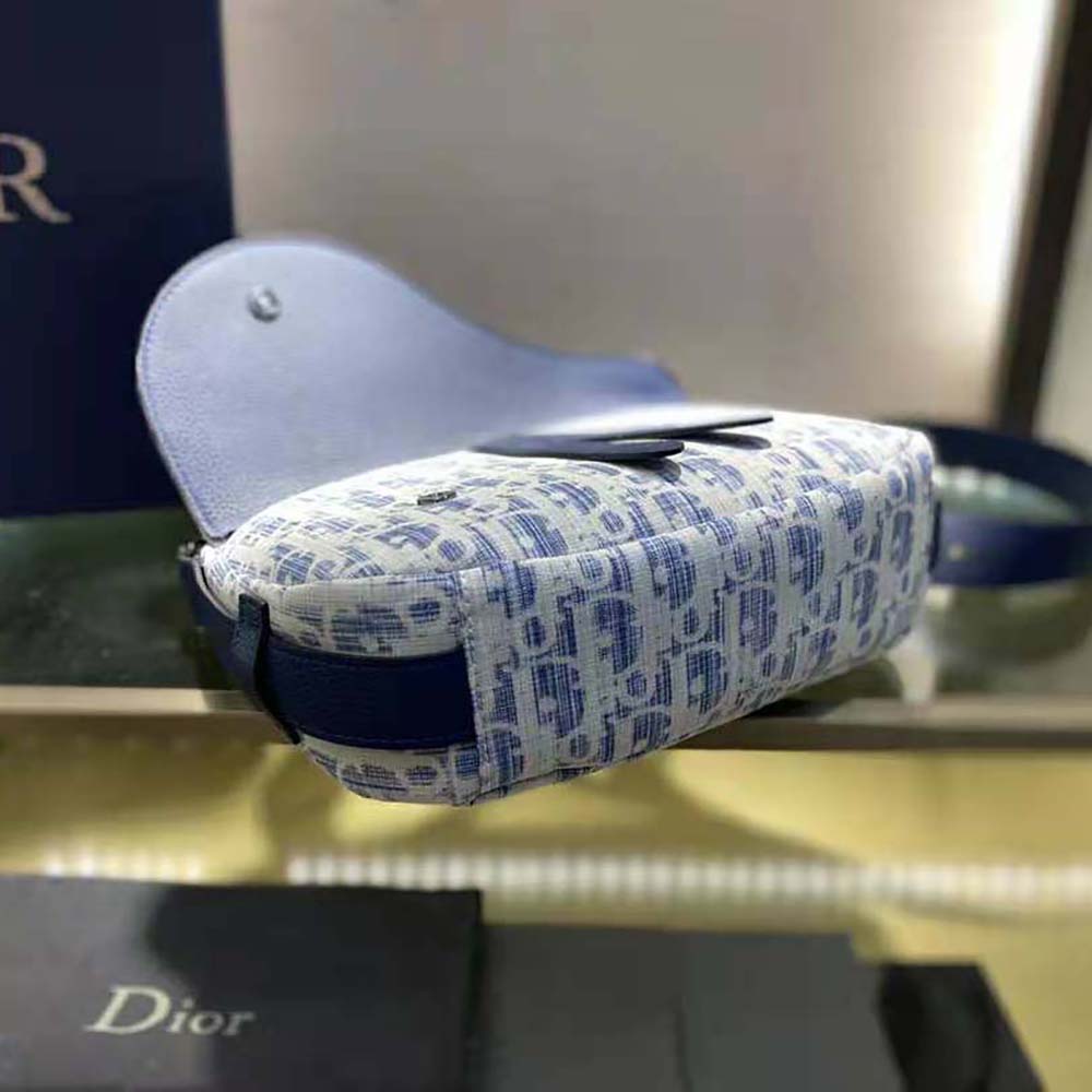 Dior Men's Mini Saddle Soft Bag