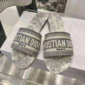 Dior grey online slides