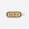 Dior Women J'Adior Barrette Antique Gold-Finish Metal