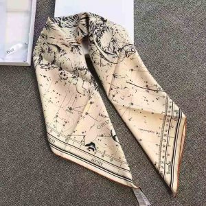 Dior Zodiac 90 Square Scarf