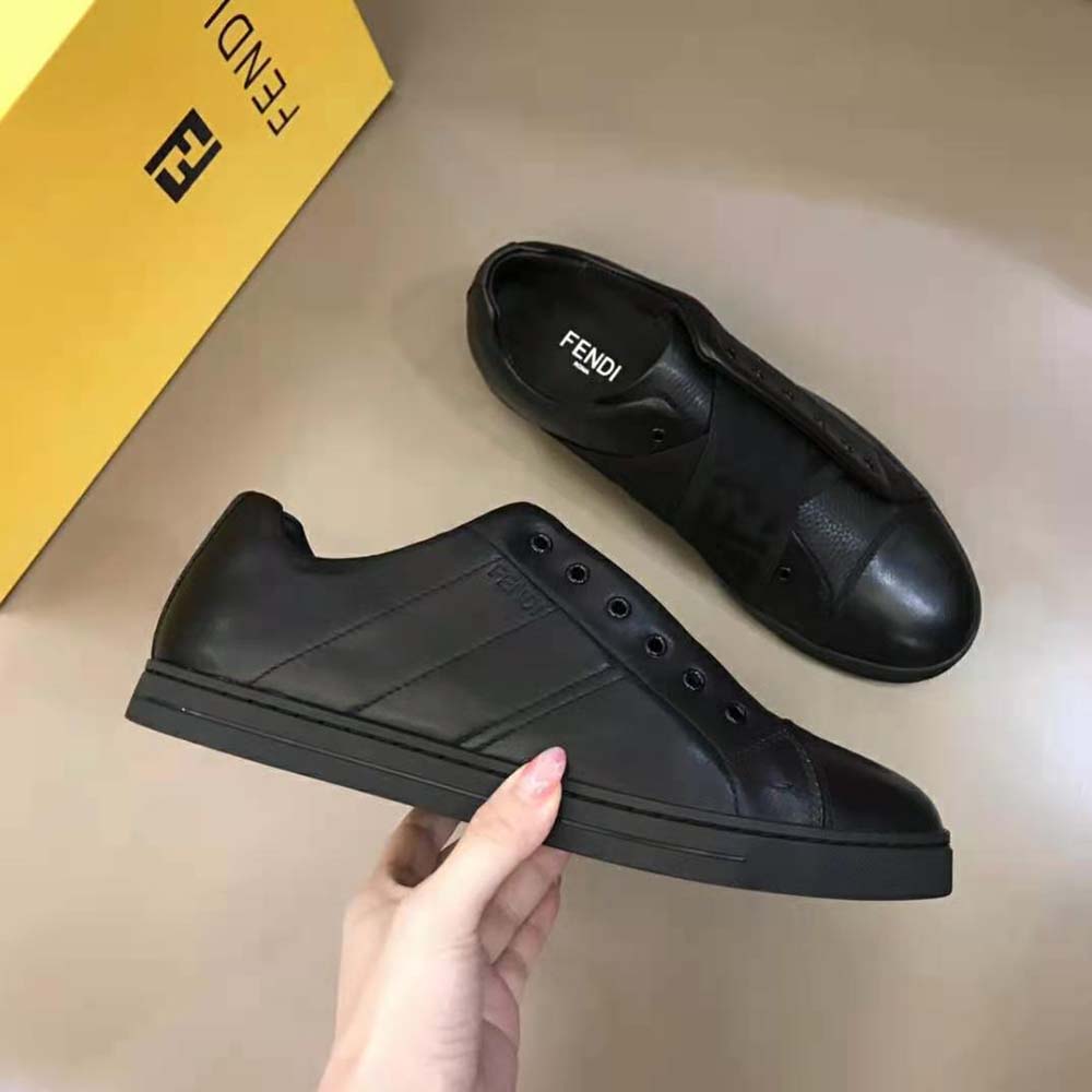 Fendi, Shoes, Brand New Mens Leather Fendi Sneakers