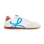 Loewe Unisex Ballet Runner in Nylon and Calfskin-Blue