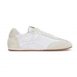 Loewe Unisex Ballet Runner in Nylon and Leather-White